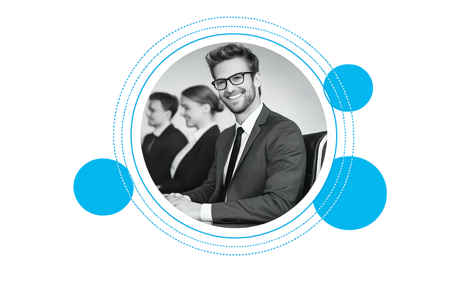 Ejecutivos aprendiendo en una clase de negocios